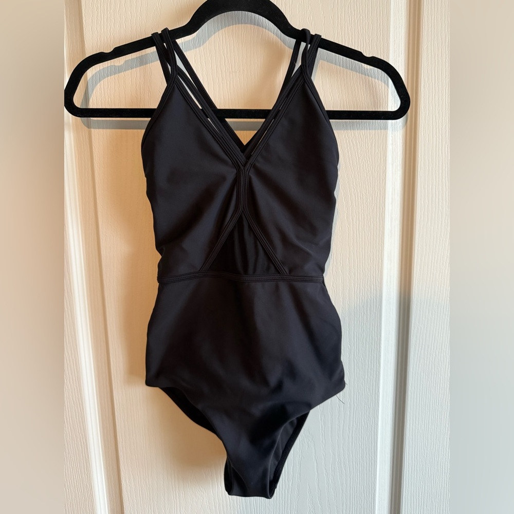Five Dancewear Black Leotard